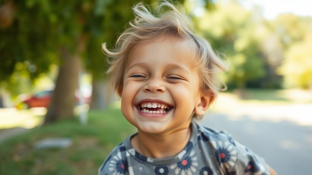 a happy child a happy childфото